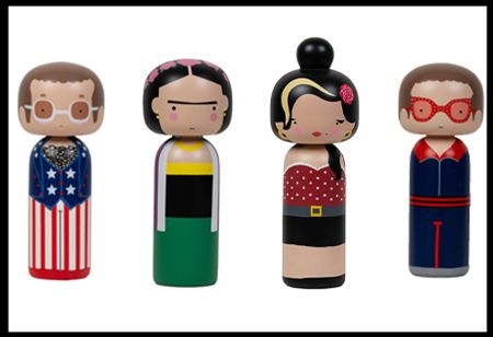 Maison by Nirmals Introduces Quirky & Colourful  Kokeshi Dolls by Lucie Kaas